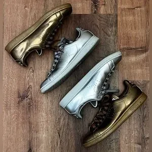 adidas | Shoes | Raf Simons X Adidas Stan Smith Metallic Pack 9  